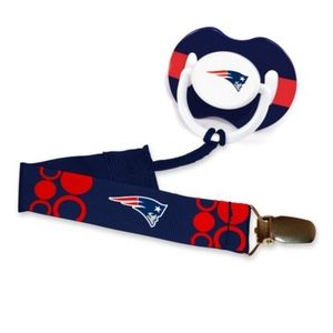 Baby Fanatic Patriots Pacifier Clip
